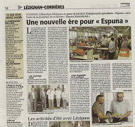 Article l'Indépendant ESPUNA